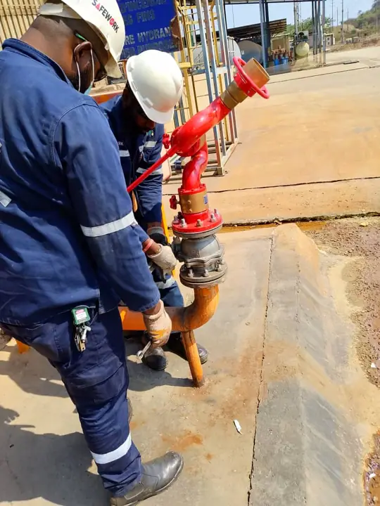 Maintenance d'hydrant et vanne incendie